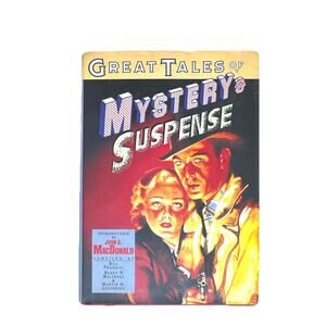 Great Tales of Mystery & Suspense Hardcover Book